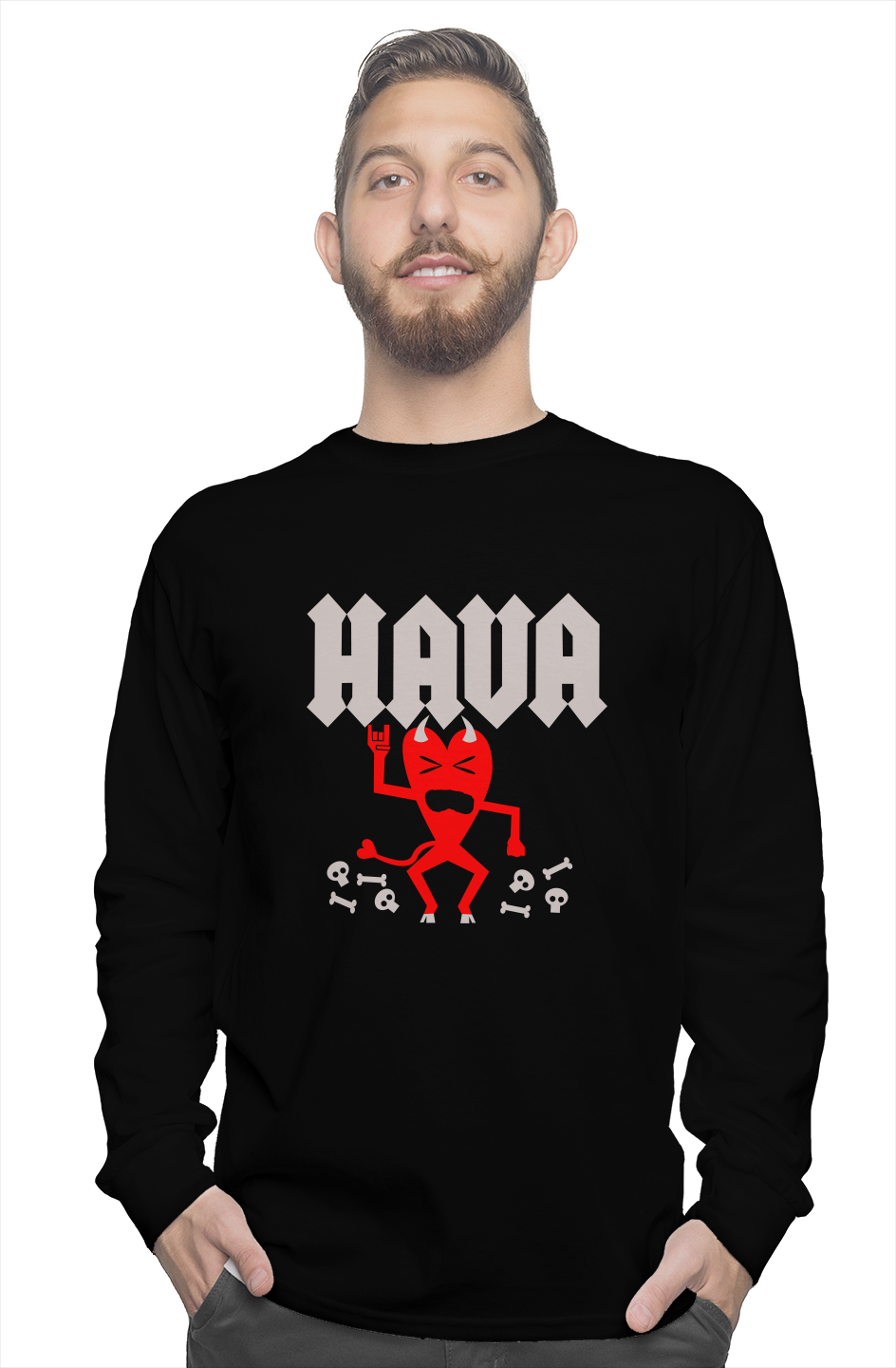 Satan long sleeve tee
