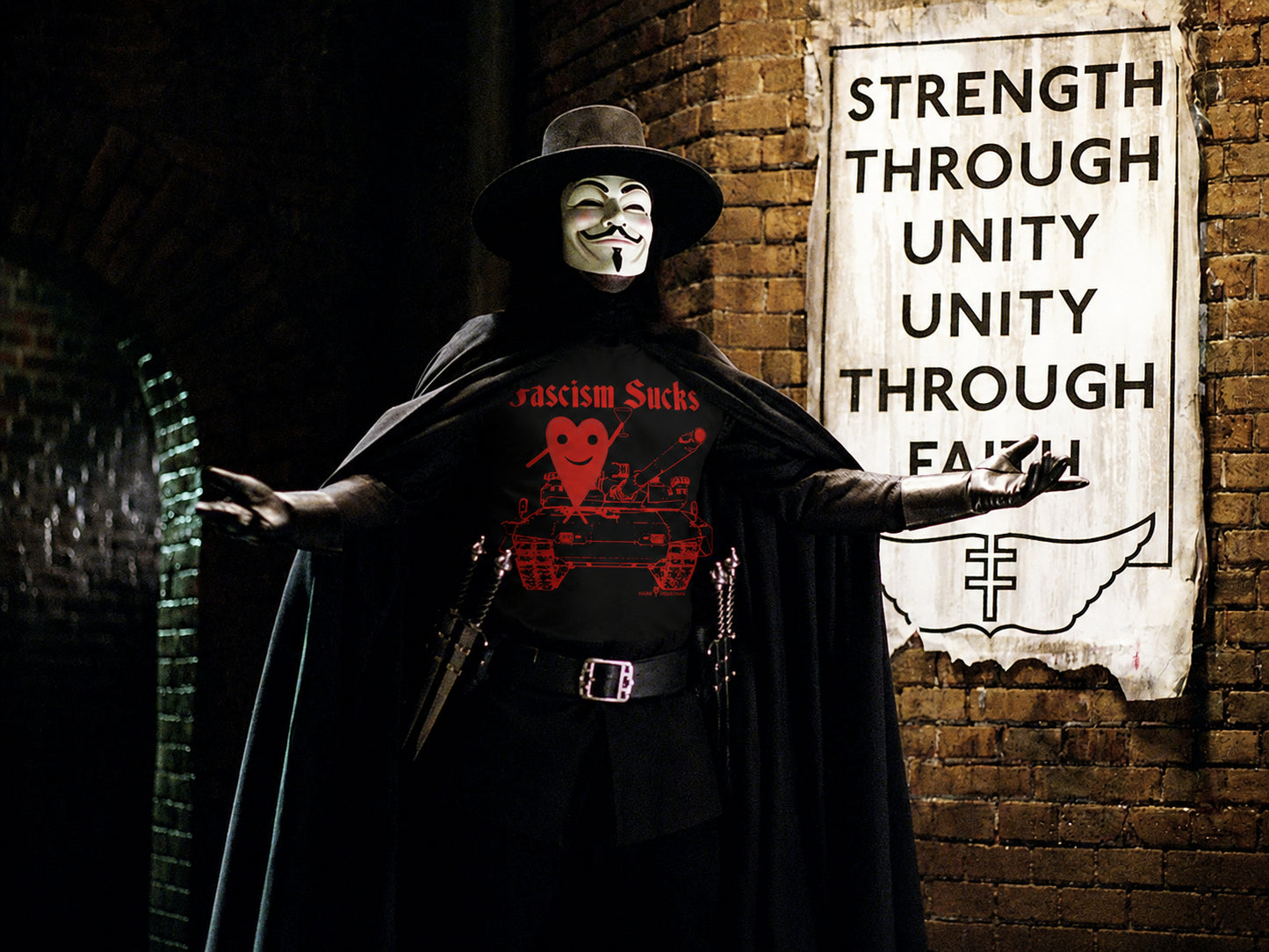 Fascism Sucks Tee